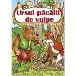 Ursul pacalit de vulpe. Citim pe silabe, editura Eduard