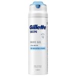 Gel de Ras cu Unt de Shea si Vitamina E - Gillette Skin Shave Gel Ultra Sensitive with Shea Butter &amp; Vitamin E, 200 ml
