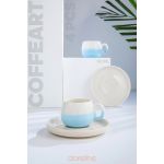 Set cesti de cafea, Doreline, 612DRL1118, Ceramica, Albastru
