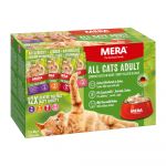 12x85g Pachet mixt Cats Adult MERA Hrană umedă pisici