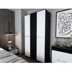 Set Mobila Dormitor Mario 3U tapitat alb