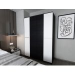 Set Mobila Dormitor Mario 4U 4 piese tapitat wenge