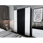 Set Mobila Dormitor Mario 4U tapitat wenge