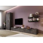 Living Pati 121 - Mobila Sufragerie Gri Beton
