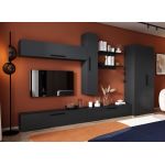 Living Pati 132 - Mobila Sufragerie Gri Antracit