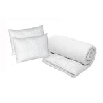 Set 2 perne matlasate 50x70 + pilota 180x200