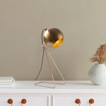 Lampa de masa, Fulgor, 942FLG1804, Metal, Vintage
