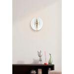 Aplica de perete, FullHouse, 390FLH2113, Half Sphere Sconce , Alb
