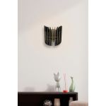 Aplica de perete, FullHouse, 390FLH2129, MDF , Negru