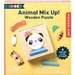 Puzzle educativ. Animal Mix Up! Wooden Puzzle