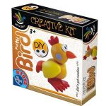 Funky bird - creative kit (plastelina)