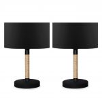 Lampa de masa, Insignio, 780SGN1871, PVC, Negru