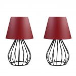 Lampa de masa, Insignio, 780SGN1916, PVC, Rosu