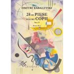 24 de piese pentru copii pentru pian opus 39 - Dmitri Kabalevski, editura Grafoart
