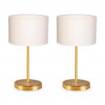 Lampa de masa, Insignio, 780SGN1919, PVC, Crem / Aur