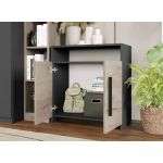 Set Mobila Dormitor Gri Noce C3