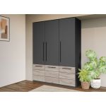 Set Mobila Dormitor Gri Noce C7