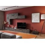 Living Pati 152 - Mobila Sufragerie Gri Beton