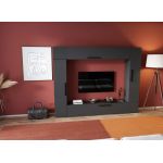 Living Pati 154 - Mobila Sufragerie Gri Antracit