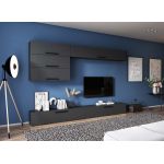 Living Pati 166 - Mobila Sufragerie Gri Antracit