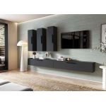 Living Pati 190 - Mobila Sufragerie Gri Antracit