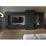 Living Pati 210 - Mobila Sufragerie Gri Antracit