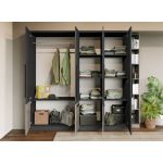 Set Mobila Dormitor Gri Noce C3