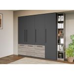 Set Mobila Dormitor Gri Noce C3