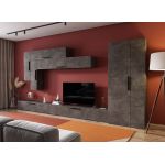 Living Pati 152 - Mobila Sufragerie Gri Beton