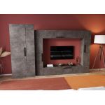 Living Pati 156 - Mobila Sufragerie Gri Beton