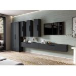 Living Pati 190 - Mobila Sufragerie Gri Antracit