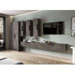 Living Pati 192 - Mobila Sufragerie Gri Beton