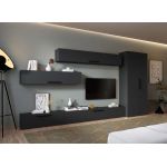 Living Pati 204 - Mobila Sufragerie Gri Antracit
