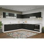 Set Mobila Bucatarie Colt Mina 300*300 Alb/Ferrara - C32