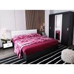 Set Mobila Dormitor Bingo F Tapitat Alb - 4 piese
