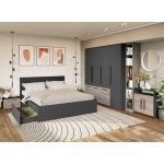 Set Mobila Dormitor Gri Noce C3
