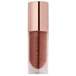 Luciu de Buze - Makeup Revolution Pout Bomb Plumping Gloss, nuanta Cookie Deep Nude, 1 buc