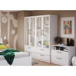 Dulap Snow Alb - C164/06 cu oglinda