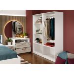 Dulap Relax Alb / Stejar k02 - C164/03
