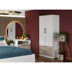Dulap Relax Alb / Stejar k02 - C83/01