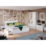 Set Mobila Dormitor Snow C11 cu oglinda