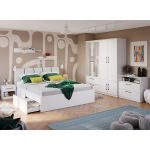 Set Mobila Dormitor Snow C27 tapitat / oglinda