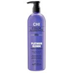 Sampon Nuantator pentru par Blond - CHI Farouk Platinum Blonde Purple Shampoo, 739 ml