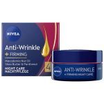 Crema Antirid de Noapte pentru Fermitate 45+ - Nivea Anti-Wrinkle + Firming, 50 ml