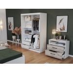 Set Mobila Dormitor Forest C04 cu oglinda