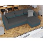 Coltar Extensibil Camino Gri Antracit / Turcoaz