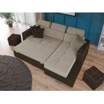Coltar Extensibil Paloma Crem / Maro