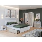 Set Mobila Dormitor Forest C04 cu oglinda