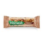 Baton cu Migdale, Seminte de Chia si Ciocolata Amaruie (fara Zahar) - Sly Nutritia Honest, 35 g
