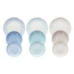Serviciu de masa 18 piese Madison Celine, Tognana Porcellane, portelan, multicolor